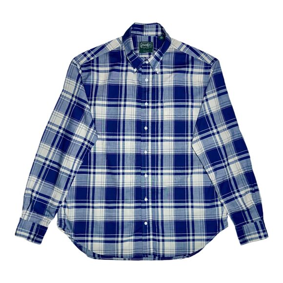 Gitman Bros Vintage XL Plaid Button-Up Shirt Made in USA - Picture 1 of 9